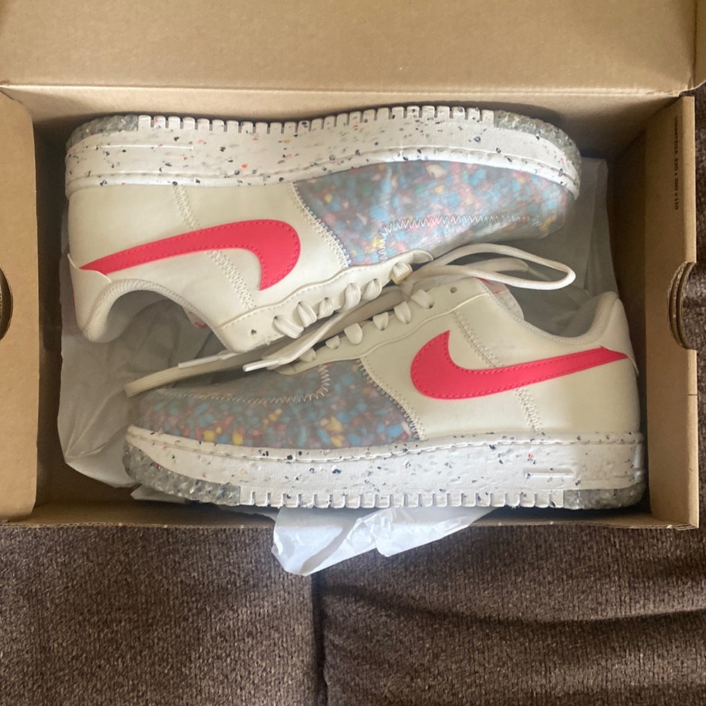 Nike Air Force 1 crater shoes.. wore once very comfy just not my style